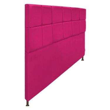 Imagem de Cabeceira Damares 195 Cm King Size Com Botonê Suede Pink