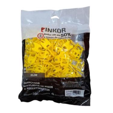 Imagem de Espaçador e Nivelador de Pisos Inkor 2mm 100 Unidades