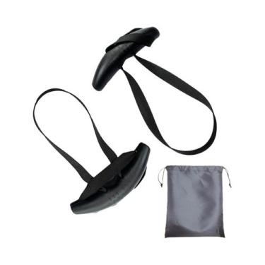 Imagem de Pegas De Borracha Reforçadas Para Barra Fixa De Academia E Equipamento