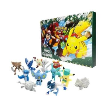 Imagem de Calendário Do Advento Kawaii Pikachu Pokémon, Modelo De Ação Figurativ