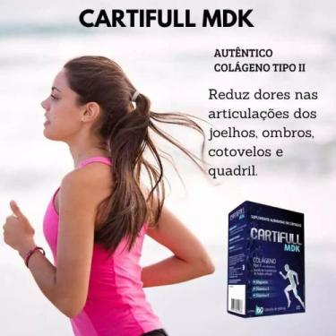 Imagem de Suplemento CartiFull MDK e Colágeno Tipo 2 60 CPS DOMINA Farma