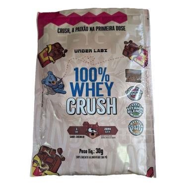 Imagem de 100% Whey Crush - 1 Sachê 30g Chocobear - Under Labz-Masculino