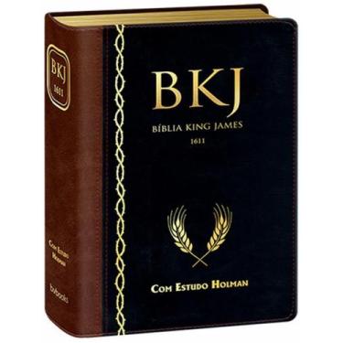 Imagem de Livro - Biblia De Estudo Holman Duotone - Marrom Com Preta, 3ª, 19 x 2