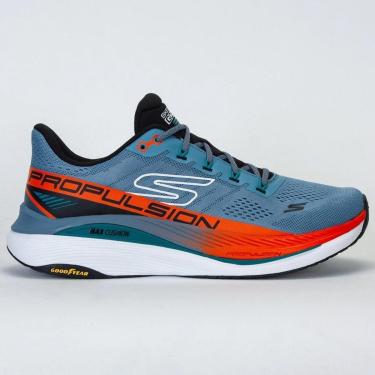 Imagem de Tênis Skechers Max Cushioning Propulsion Masculino Azul-Masculino