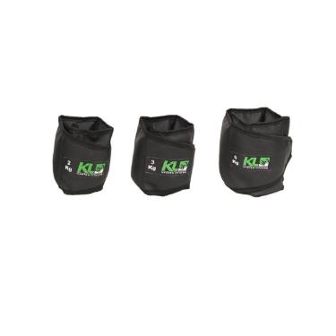Imagem de Kit Caneleira Tornozeleira De Peso 2Kg 3Kg 5Kg