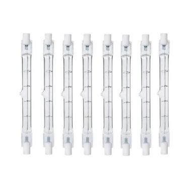 Imagem de Lâmpada LED R7S De Alta Potência Com Tubo De Vidro COB 100W 200W 300W 