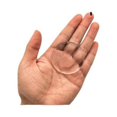 Imagem de Protetor De Parede De Borracha Macia Transparente Para Maçaneta De Por