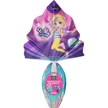 Imagem de Ovo de Páscoa Delice Polly Infantil Chocolate ao Leite 80g com Tatuagem Sortida