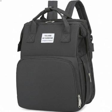 Imagem de Mochila Maternidade Cor:Preto Passeio Viagem Área Térmica - Lorben