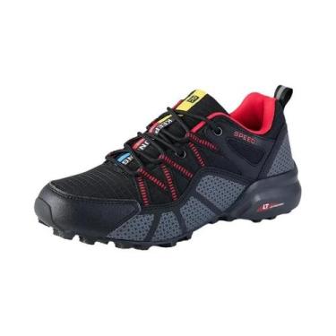 Imagem de Sapatos De Ciclismo Masculinos Antiderrapantes Confortáveis Para Monta