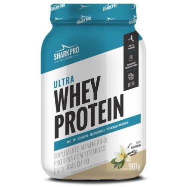 Imagem de Ultra Whey Isolado Concentrado Baunilha 907g - Shark Pro - SharkPro