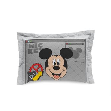 Imagem de Jogo Cobre Leito Infantil Mickey Virtual Solteiro 100% Poliéster  - Mickey Virtual