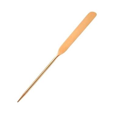 Imagem de Espátula De Aço Inoxidável Para Mistura De Maquiagem, Ferramentas Para