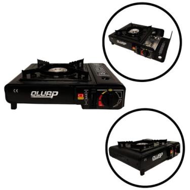 Imagem de Fogareiro Gás Portátil 1 Boca com acoplador de gás e maleta - Oluap