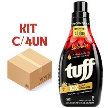 Imagem de Tuff Amaciante Concentrado 1L SPLENDOR 4 unidades
