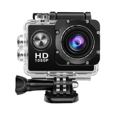 Imagem de Câmera De Ação Portátil À Prova d'Água HD Com Controle Remoto Para Cic