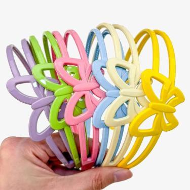 Imagem de Faixas De Cabelo Borboleta Para Meninas, Tiaras Infantis, Acessórios D