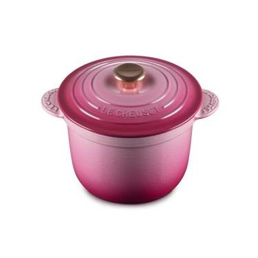 Imagem de PANELA LE CREUSET DE ARROZ EVERY SEM TAMPA INTERNA EM FERRO FUNDIDO ROSA BERRY 20CM 211...
