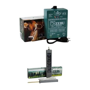 Imagem de Eletrificador Cerca Elétrica Pequenas Propriedades 4.500m PPCR Bivolt + Voltímetro - Zebu
