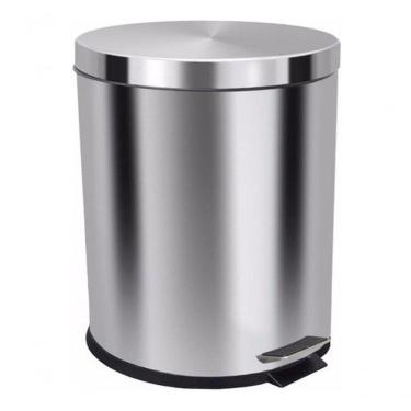Imagem de Lixeira com Pedal 30L Aço Inox com Cesto Interno Removível Inox