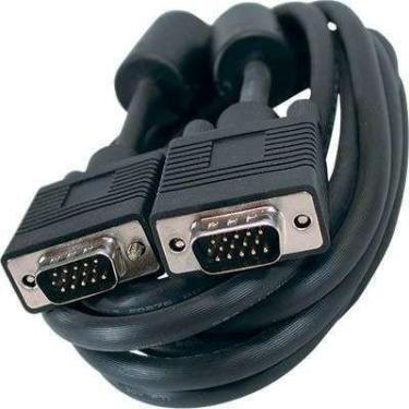 Imagem de Cabo VGA Monitor LCD PC TV PROJETOR 3Mts - Eletronica Castro