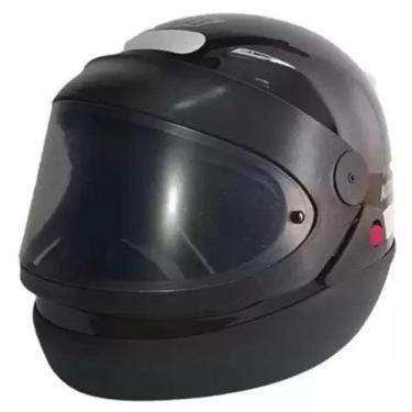 Imagem de Capacete ebf solid (automatico) preto brilho tamanho - 58 - EBF IND. E