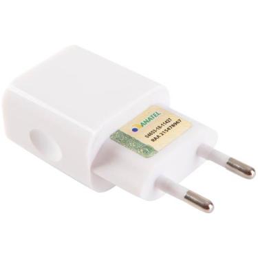 Imagem de Carregador de Parede Geonav - Essential 2 Entradas USB, Branco, 10.5W