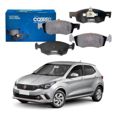 Imagem de Jogo Pastilha Freio Dianteira Fiat Argo 1.3 2017 A 2021 - Cobreq