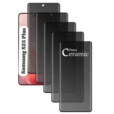Imagem de 5UN Películas Fosca 9D Privativa Para Samsung Galaxy S25 Plus 5G - LXL