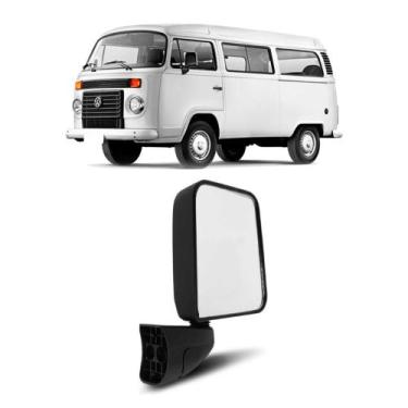 Imagem de Espelho Retrovisor Externo Fixo Lado Direito Kombi 97 a 14 - RETROVEX,