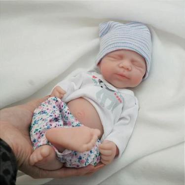 Imagem de Reborn de Silicone Sólido 100% Lançamento 2026 Exclusiva - Reborn Bebe