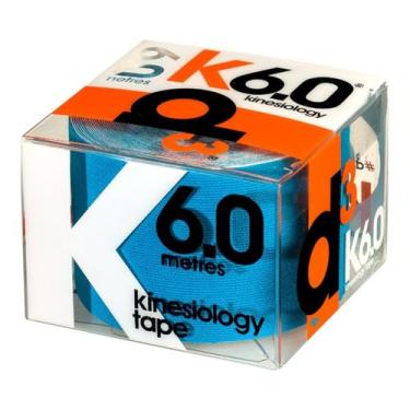 Imagem de Bandagem Elástica Hipoalergênica D3Tape K6 Kinesiology Tape, Azul