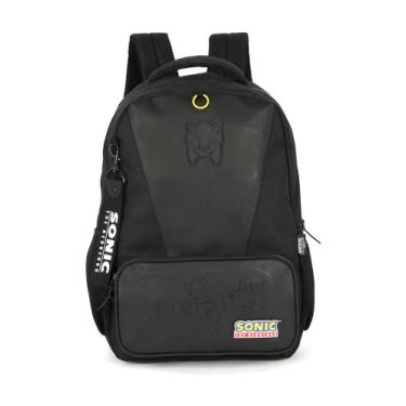 Imagem de Mochila de Costas Sonic Preto Luxcel MS49841SO Lançamento 2026