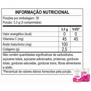 Imagem de Estiki Colágeno + ácido Hialurônico 90 Comp - APISNUTRI