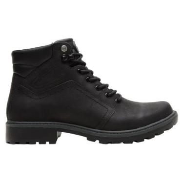 Imagem de Bota Freeway Coturno Couro Adulto Masculina - Shelby, Crazy, Horse, Pr