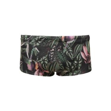 Imagem de Sunga Ellus Asa Native Forest Black, G, Preto
