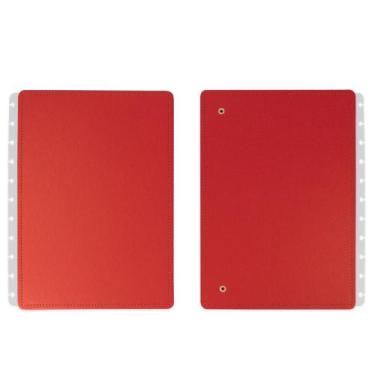 Imagem de Capa e Contracapa Caderno Inteligente Grande All - Cores, Vermelho