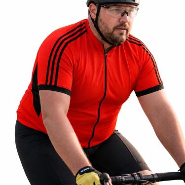 Imagem de Camisa de Ciclismo Mtb Masculina Bike Plus Size G1 G2 G3 com Proteção UV30+-Masculino