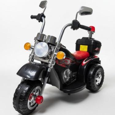 Imagem de Mini moto eletrica infantil harley som e luz 12v - xcell -, Preto