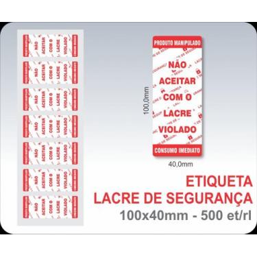 Imagem de lacre de segurança - pluma
