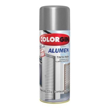 Imagem de Tinta Acrílica em Spray para Alumínio Alumen Bronze Claro 771 Alta Resistência 350ml Colorgin