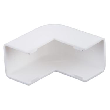 Imagem de Cotovelo Externo para Canaleta DXN11021 Linha Dexson para Cabeamento Branco Steck
