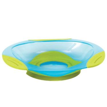 Imagem de Pratinho Fun com Ventosa Azul Bebê Buba, Azul