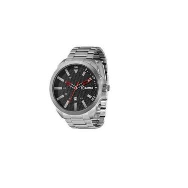 Imagem de Relógio X Games Casual Masculino Xmss1050 P1sx Prata - xgames - X-Game