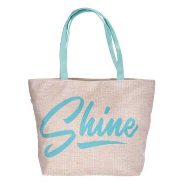 Imagem de Bolsa Praia Feminina Grande P/ Compras Sacola Passeio - PGB, Shine