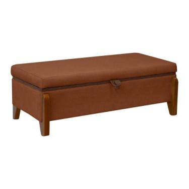 Imagem de Baú Organizador Puff Bali 140 cm Bouclé Para Quarto e Sala - SOFA STOR