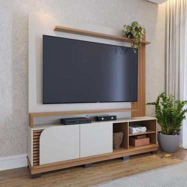 Imagem de Estante para TV e Home Theater Ripado para TV até 75 Polegadas 182CMX1