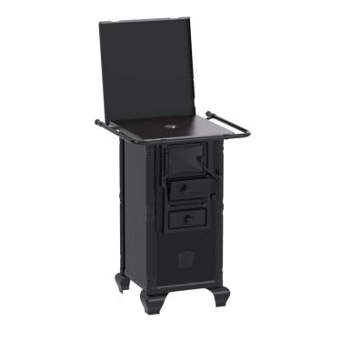 Imagem de Fogao a Lenha Venax n 00 Princess Preto Onix