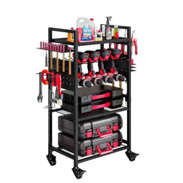 Imagem de Carrinho Organizador de Ferramentas Elétricas INGIORDAR 45x28x86 cm