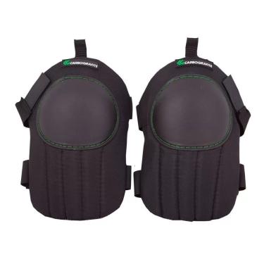 Imagem de Joelheira de Proteção CG-1 com Casco em Plástico Resistente Preto Carbografite 012214712